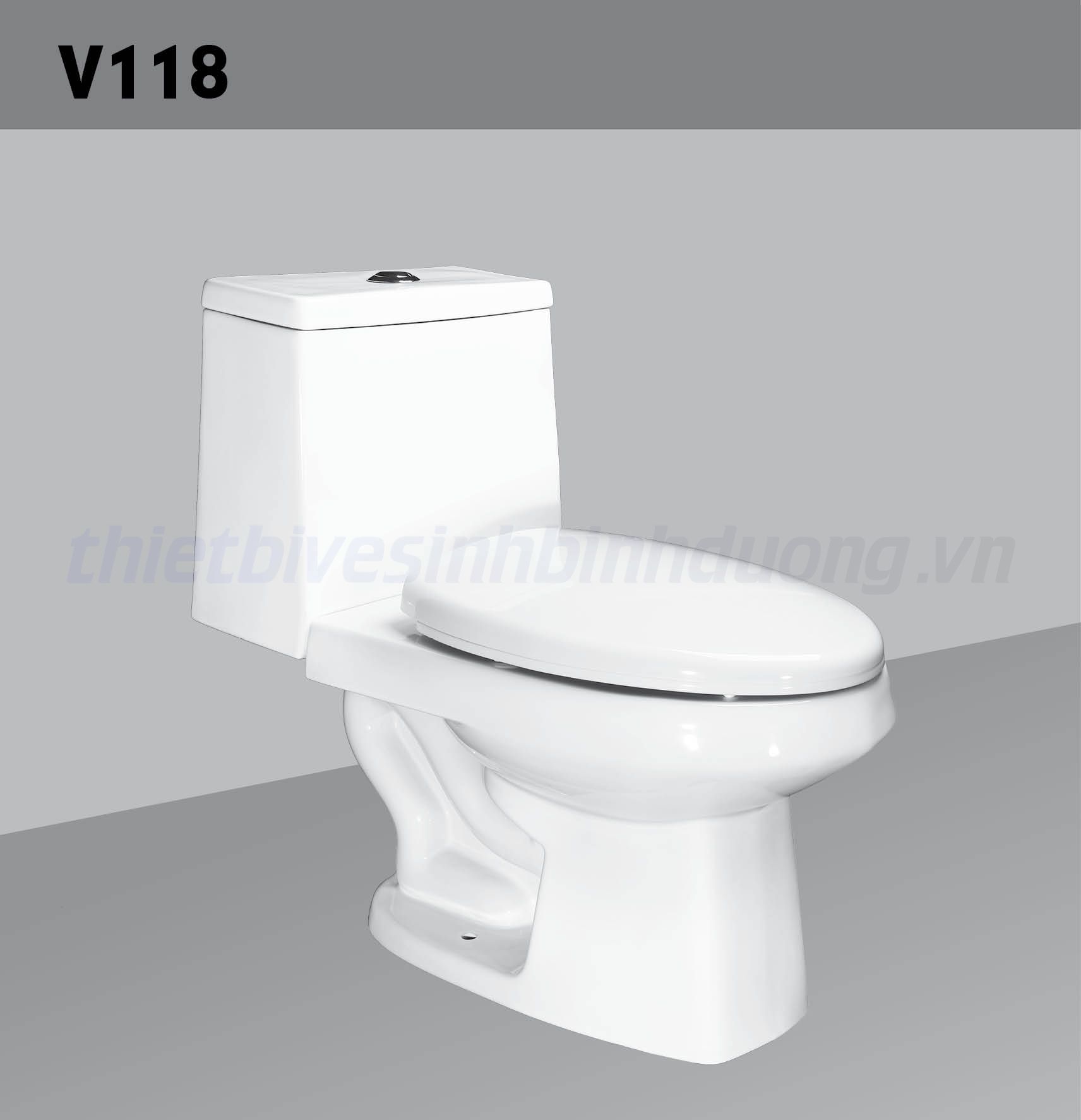 Bồn cầu sứ Hảo Cảnh HC V118